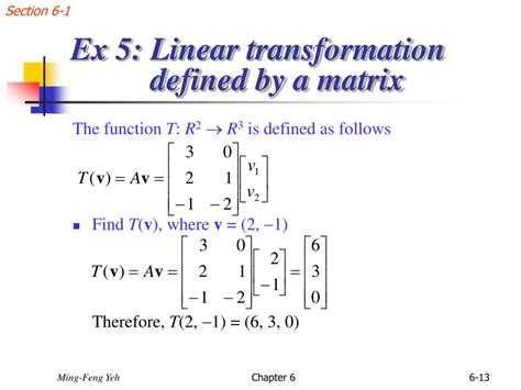 transformation p o r n|linear transformation from rn to r.